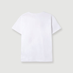 Logo Soho London Short Sleeves T-Shirt - White