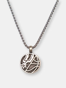 San Antonio Spurs Half Logo Necklace