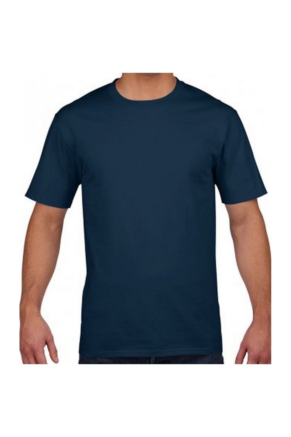 Gildan Mens Premium Cotton T-Shirt (Navy)