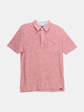 Load image into Gallery viewer, Faherty Men&#39;s Short-Sleeved Heather Polo