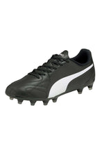 Load image into Gallery viewer, Mens King Hero 21 FG Leather Soccer Cleats - Black/White