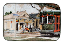 Load image into Gallery viewer, 14 in x 21 in New Orleans Street Car Dish Drying Mat