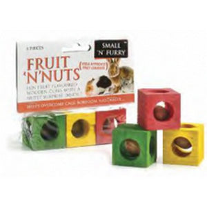 Small N Furry Fruit N Nut Chew (3 Pieces) (May Vary) (One Size)