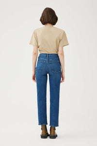 ASE - High Rise Straight Jeans - Seaborn