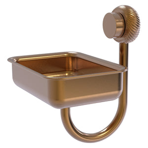 Allied Brass Venus Collection Wall Mounted Soap Dish with Twisted Accents