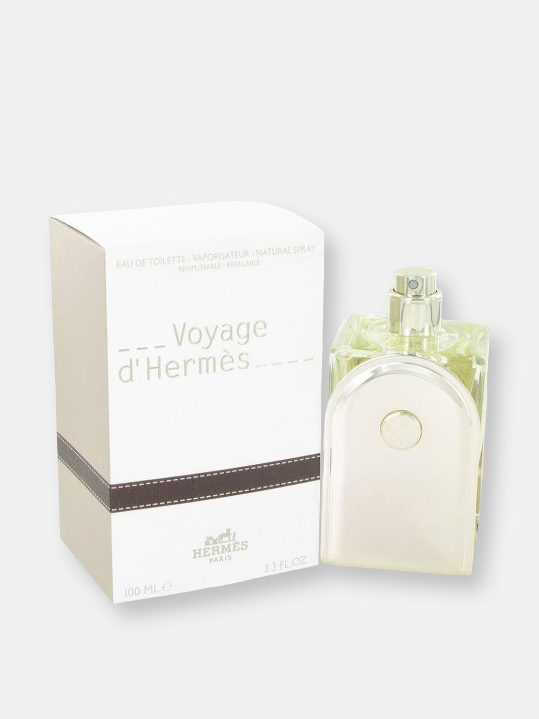 Voyage D'Hermes by Hermes Eau De Toilette Spray Refillable 3.3 oz