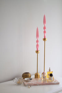 Taper Candle Set (pink)