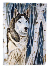 Load image into Gallery viewer, 11 x 15 1/2 in. Polyester Siberian Husky  Garden Flag 2-Sided 2-Ply