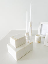 Load image into Gallery viewer, Mother of Pearl White Marble Decor Boxes