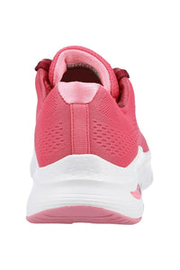Womens/Ladies Arch Fit Sunny Sneakers - Rose