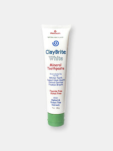ClayBrite White Toothpaste. Non Fluoride.