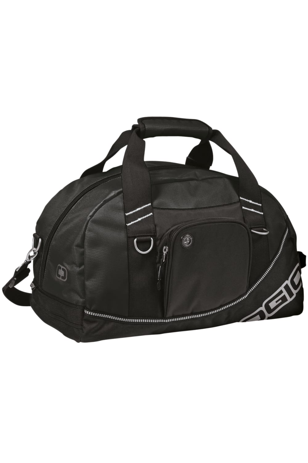 Ogio Half Dome Sports/Gym Duffel Bag (29.5 Liters) (Pack of 2) (Black/Black) (One Size)