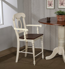 Load image into Gallery viewer, Andrews Bravo 42.5&quot; High Back 24&quot; Bar Stool With Solid Wood Seat (Set Of 2)