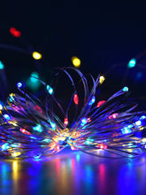 Load image into Gallery viewer, 33&quot; 100 LED Solar Copper String Wire Christmas Party Outdoor Garden Decor