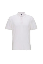 Load image into Gallery viewer, Asquith &amp; Fox Mens Super Smooth Knit Polo Shirt (White)