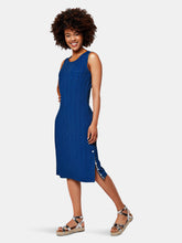 Load image into Gallery viewer, Hilary Dress in Rib Knit Blue
