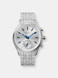 Kronaby Sekel S3121-1 Silver Stainless-Steel Automatic Self Wind Smart Watch