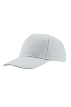 Load image into Gallery viewer, Liberty Five Heavy Brush Cotton 5 Panel Cap - White