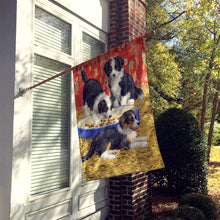 Load image into Gallery viewer, 28 x 40 in. Polyester Border Collie Pups Flag Canvas House Size 2-Sided Heavyweight