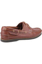 Load image into Gallery viewer, Womens Hattie Leather Boat Shoe - Tan
