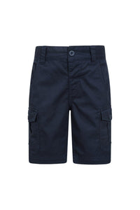 Childrens/Kids Cargo Shorts - Navy