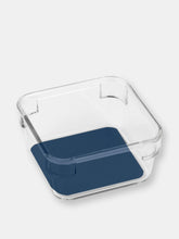 Load image into Gallery viewer, Michael Graves Design 3.75&quot; x 3.75&quot; Drawer Organizer with Indigo Rubber Lining