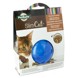Petsafe Slimcat Cat Treat Ball (Blue) (One Size)