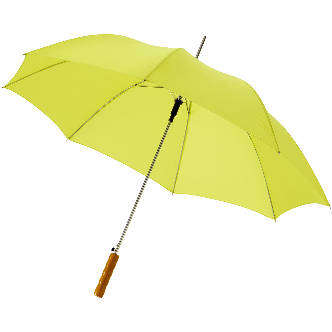Bullet 23in Lisa Automatic Umbrella (Pack of 2) (Neon Green) (32.7 x 40.2 inches)