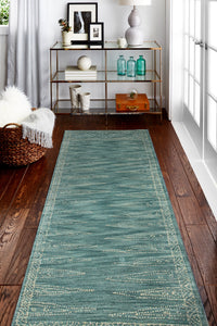 Venezia Area Rug R120-CL153 - Teal