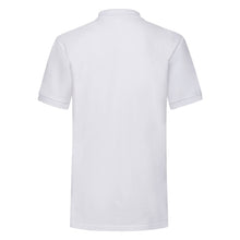 Load image into Gallery viewer, Fruit Of The Loom Mens 65/35 Heavyweight Pique Short Sleeve Polo Shirt (White)
