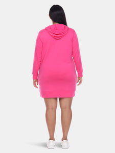 Plus Size Hoodie Sweatshirt Dress