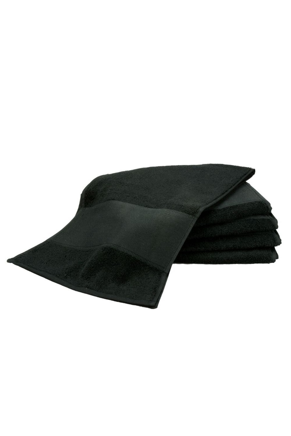 A&R Towels Print-Me Sport Towel (Black) (One Size)