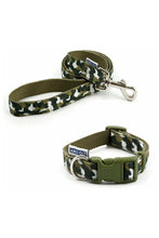 Load image into Gallery viewer, Ancol Nylon Camouflage Dog Collar (Green) (11.8-19.6in)