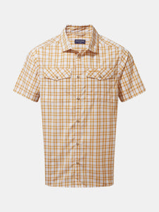 Craghoppers Mens Murray Checked Short-Sleeved Shirt