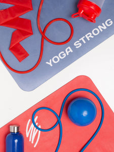 Red, White and You Yoga Mat