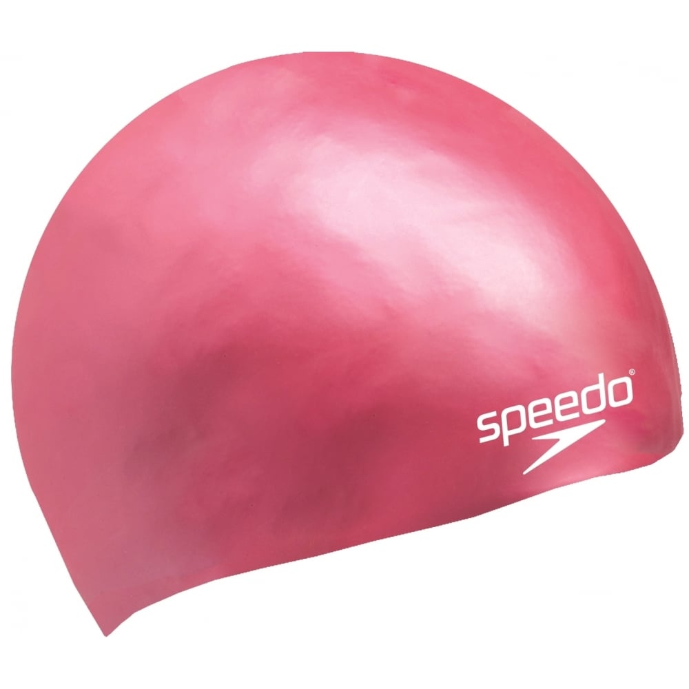 Speedo Childrens/Kids Silicone Swim Cap (Pink)