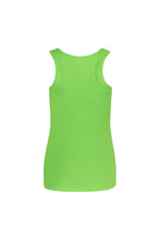 Load image into Gallery viewer, Just Cool Girlie Fit Sports Ladies Vest / Tank Top (Electric Green)