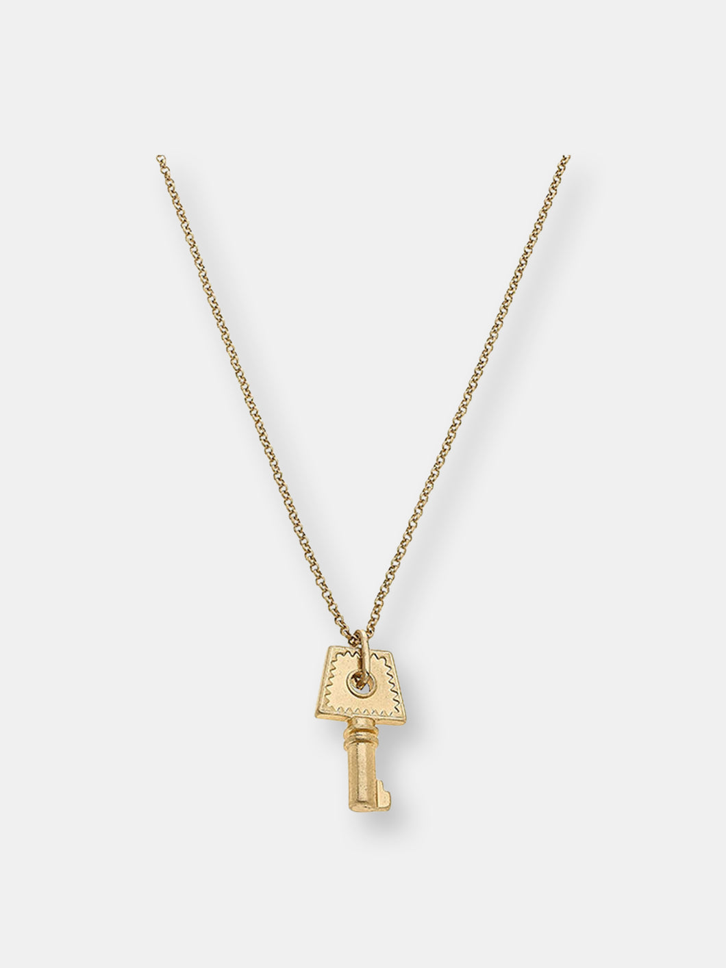 Boston Key Delicate Chain Necklace