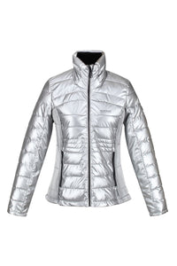Regatta Womens/Ladies Keava Rochelle Humes Quilted Insulated Jacket (Silver)