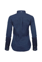Load image into Gallery viewer, Tee Jays Womens/Ladies Long Sleeve Casual Twill Shirt (Indigo)