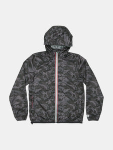 Max Print - Full Zip Packable Rain Jacket