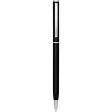 Load image into Gallery viewer, Bullet Slim Aluminium Ballpoint Pen (Black) (One Size)