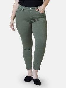 Mid Rise Jegging - Pine
