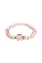 Load image into Gallery viewer, Pink Crystal Bracelet