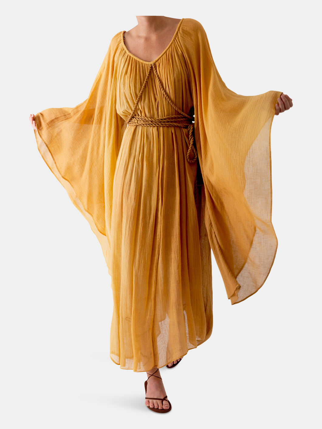 Nevaeh Tie-Dye Gauze Goddess Dress