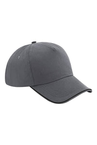 Authentic 5-Panel Cap (Graphite Gray/Black)