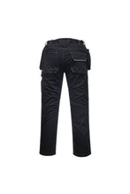 Load image into Gallery viewer, Portwest Mens Holster Stretch Cargo Pants (Black)