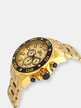 Load image into Gallery viewer, Invicta Men&#39;s Pro Diver 26079 Gold Stainless-Steel Quartz Dress Watch