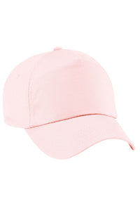 Unisex Plain Original 5 Panel Baseball Cap Pack Of 2 - Pastel Pink