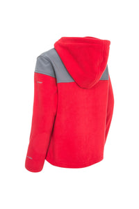 Boys Bieber Hooded Fleece Jacket - Red